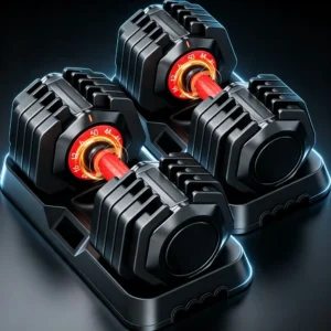 Adjustable Dumbbell 50LB/25LB Options