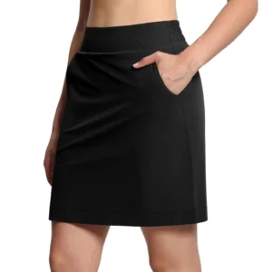 Women's Golf Skorts Modest Knee Length