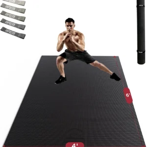 7'x5' Home Gym Mat 8mm Thick