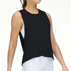 Women's Open Cross Back Workout Tank Tops