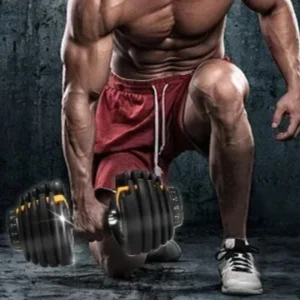 SIHAO Variable‑Weight Dumbbell 52.5lbs